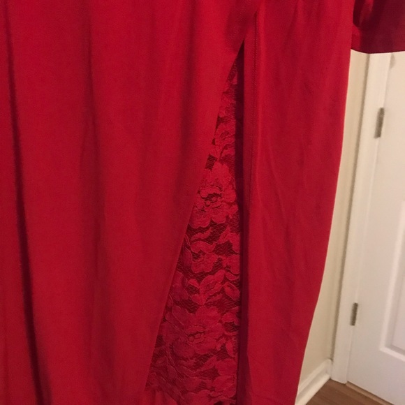 Beautiful red dress - NY&Co size 18 - Picture 3 of 4